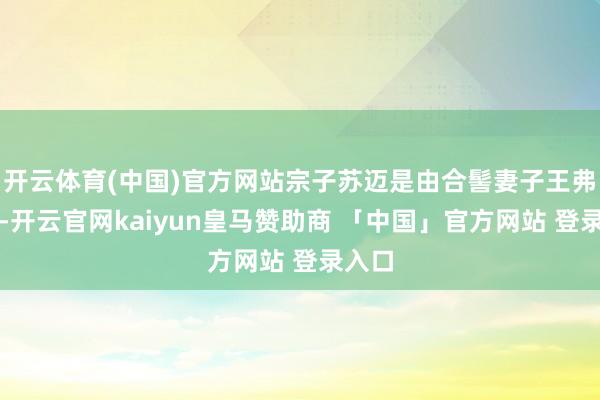 开云体育(中国)官方网站宗子苏迈是由合髻妻子王弗所生-开云官网kaiyun皇马赞助商 「中国」官方网站 登录入口
